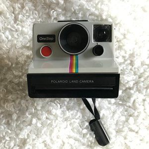 Polaroid OneStep SX-70 Instant Film Camera w/Case